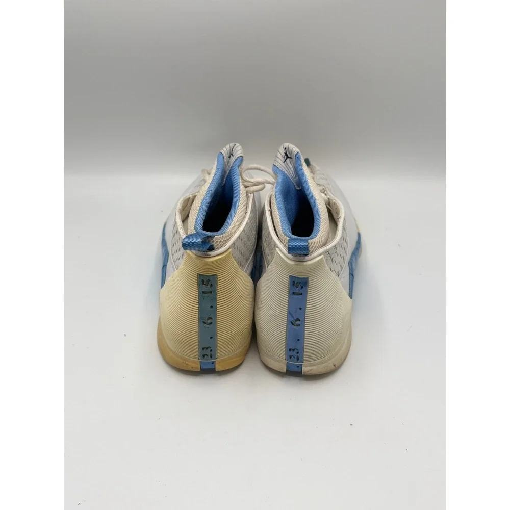 Nike Air Jordan 15 XV OG Columbia 1999 White Blue Size 12.5 Sneakers 136029-141